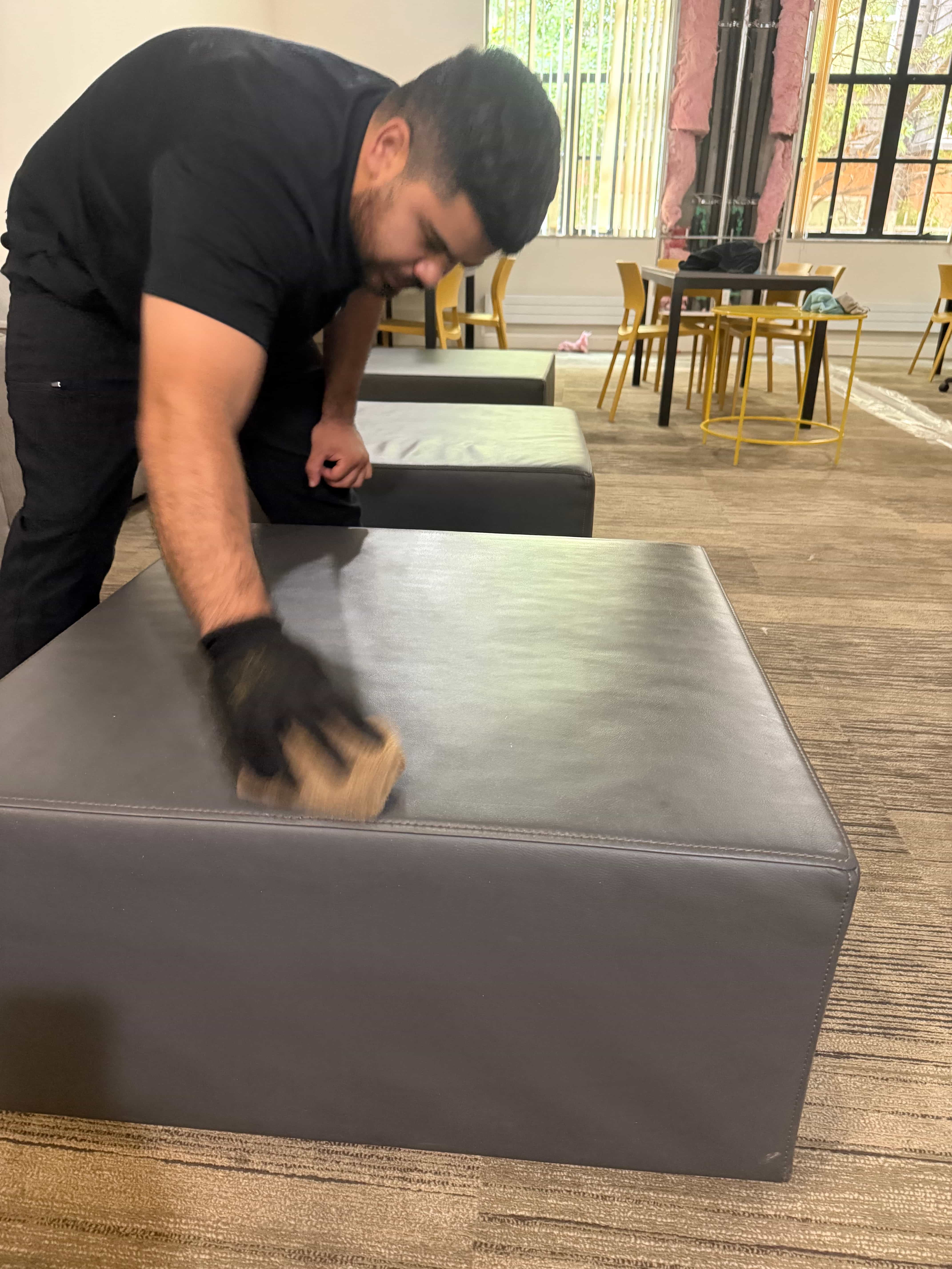 Cleaning area rugs with specialized techniques